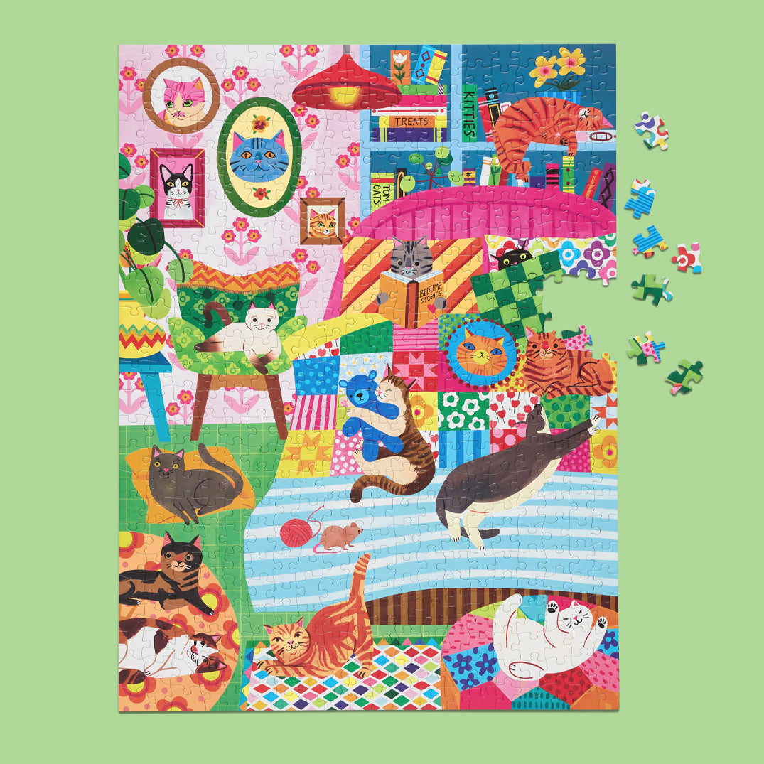 Cat Nap Stories 500 Piece Puzzle