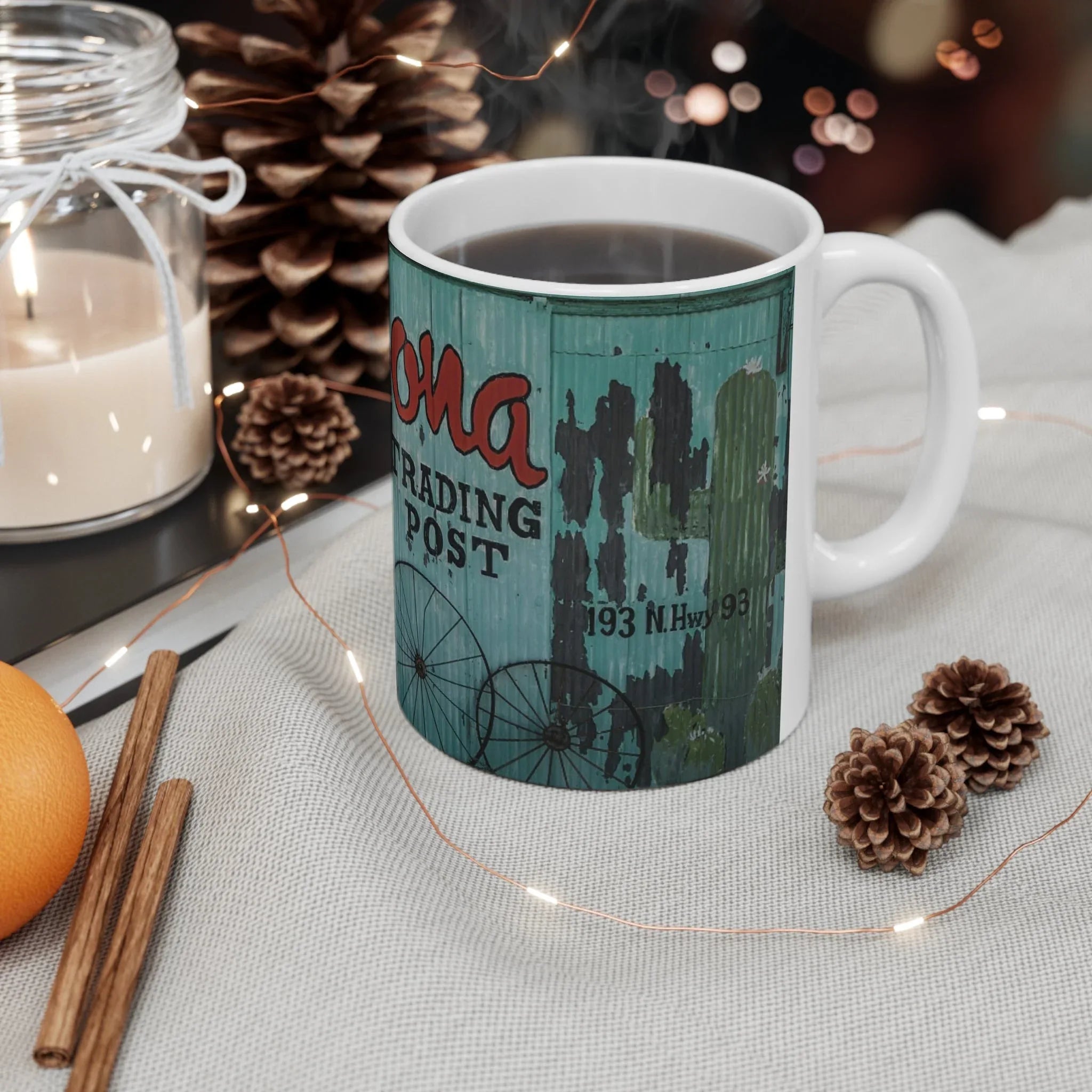 ROADSIDE MUGS - Arizona Trading Post Ceramic Mug 11oz - BIG FRENCHIES