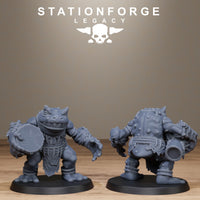 3D Printed Bogkin Heavies by Stationforge Miniatures
