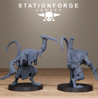 3D Printed Rotfang Plague Bearers by Stationforge Legacy Miniatures