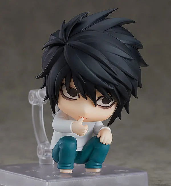 10 CM Death Note L and Yagami Light Anime Figurines, Kawaii Cute Chibi Action Figures PVC Toys Collection