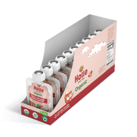 Holle Organic Yogurt Pouches - Apple, Banana & Berries