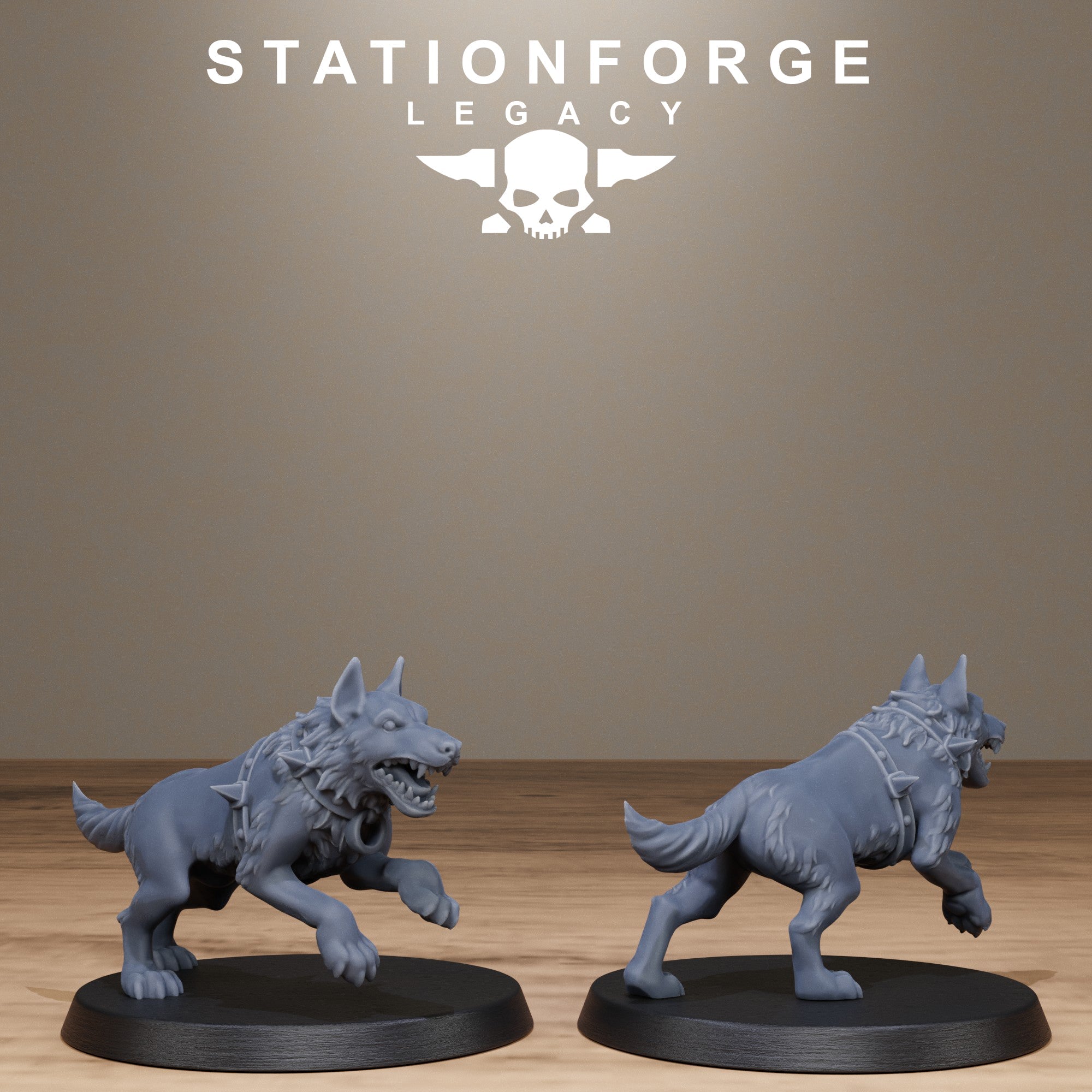 3D Printed Thorncrest Hunters by StationForge Miniatures