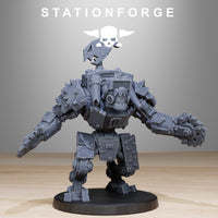 3D Printed Orkaz Bot Infantry by StationForge Miniatures (Copy)