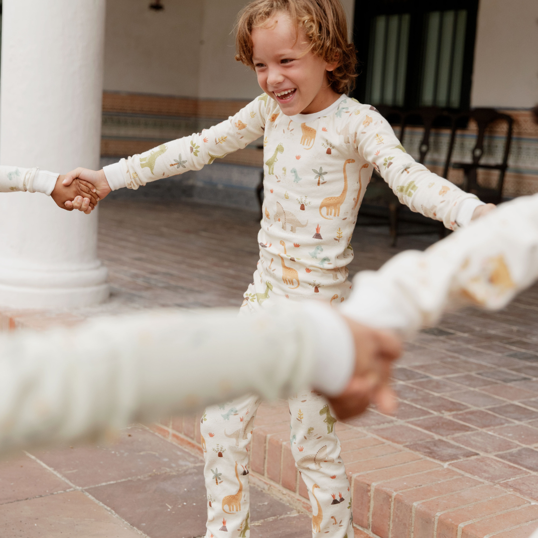 Dinosaur Organic Cotton Pajamas - BIG FRENCHIES