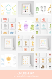 Woodland Animal Flashcards