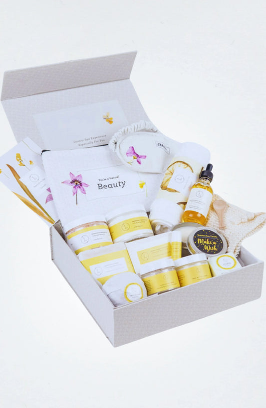 Cheer up Citrus Sunshine Gift Basket, Natural Care Package, Recovery Gift, New home gift, Attention Gift - BIG FRENCHIES