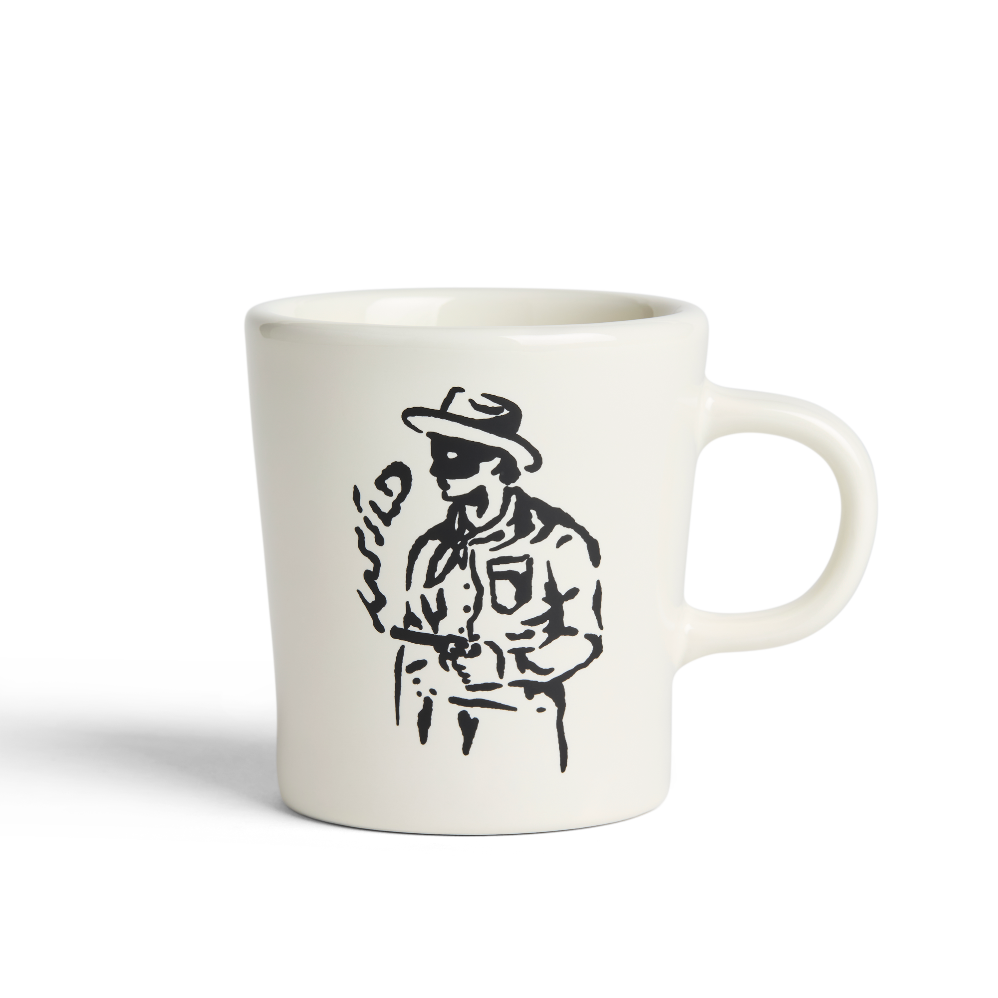 Sam Larson - Smoking Gun - 9oz Modern Diner Mug - BIG FRENCHIES
