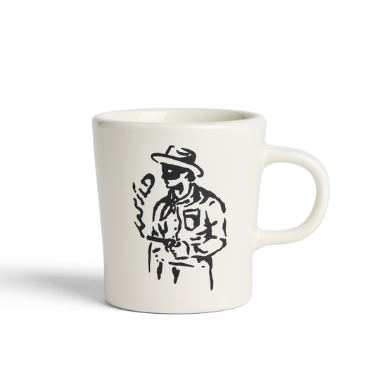 Sam Larson - Smoking Gun - 9oz Modern Diner Mug - BIG FRENCHIES