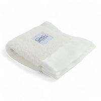 Classic Satin Border Lovey - Ivory - BIG FRENCHIES