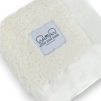 Classic Satin Border Lovey - Ivory - BIG FRENCHIES