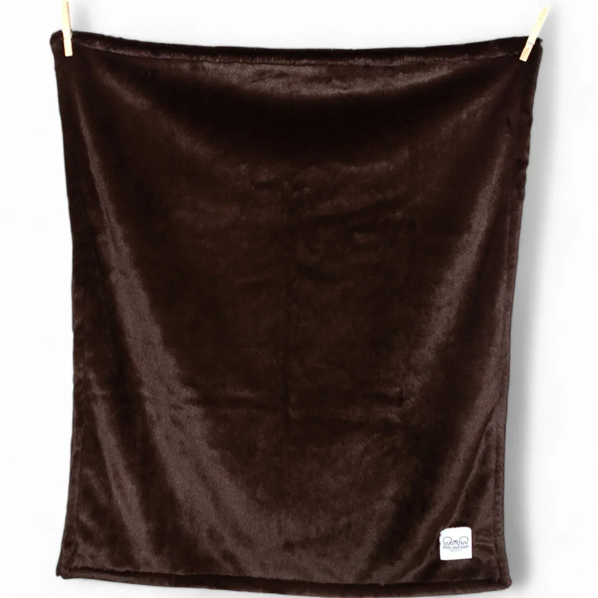 Luxury Borderless Blanket - Chocolate - BIG FRENCHIES
