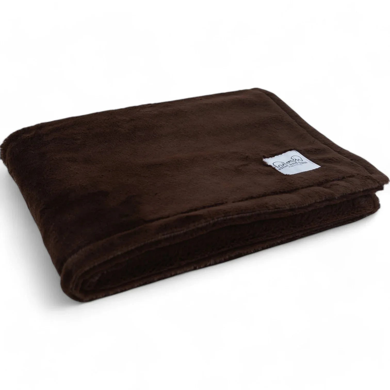 Luxury Borderless Blanket - Chocolate - BIG FRENCHIES