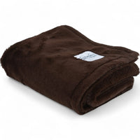 Luxury Borderless Blanket - Chocolate - BIG FRENCHIES