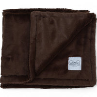 Luxury Borderless Blanket - Chocolate - BIG FRENCHIES