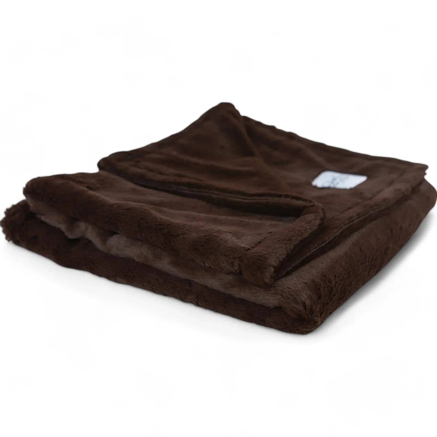 Luxury Borderless Blanket - Chocolate - BIG FRENCHIES