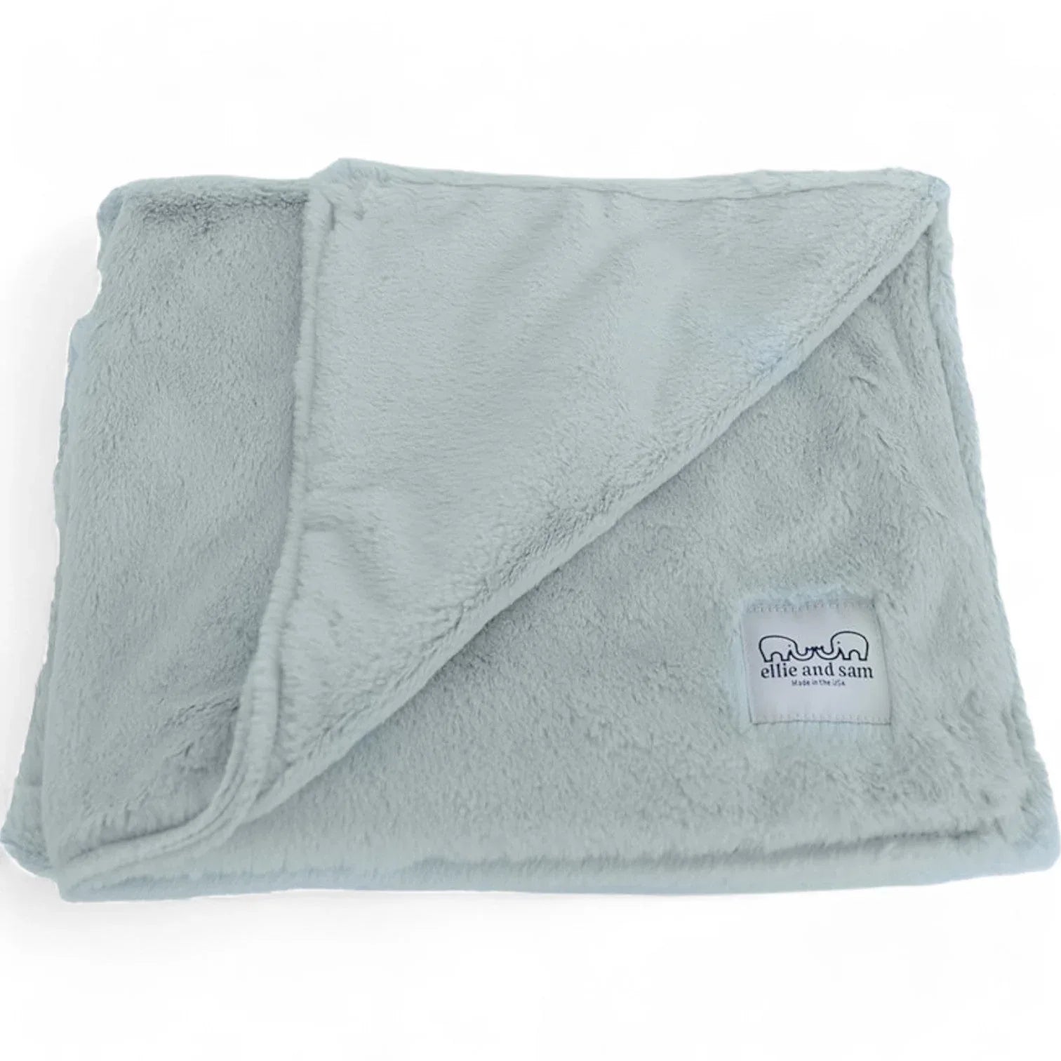 Luxury Borderless Blanket - Silver - BIG FRENCHIES
