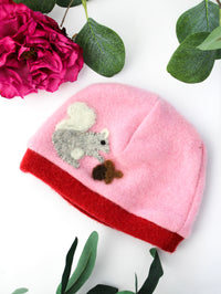 Squirrel Cashmere Hat - Newborn - BIG FRENCHIES