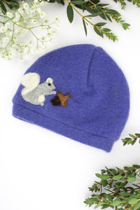Squirrel Cashmere Hat - Baby - BIG FRENCHIES