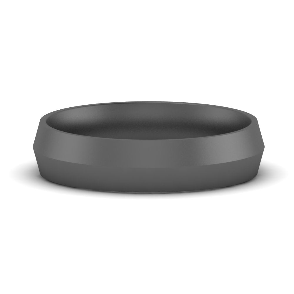 4 mm Comfort Fit Knife Edge Mens Band