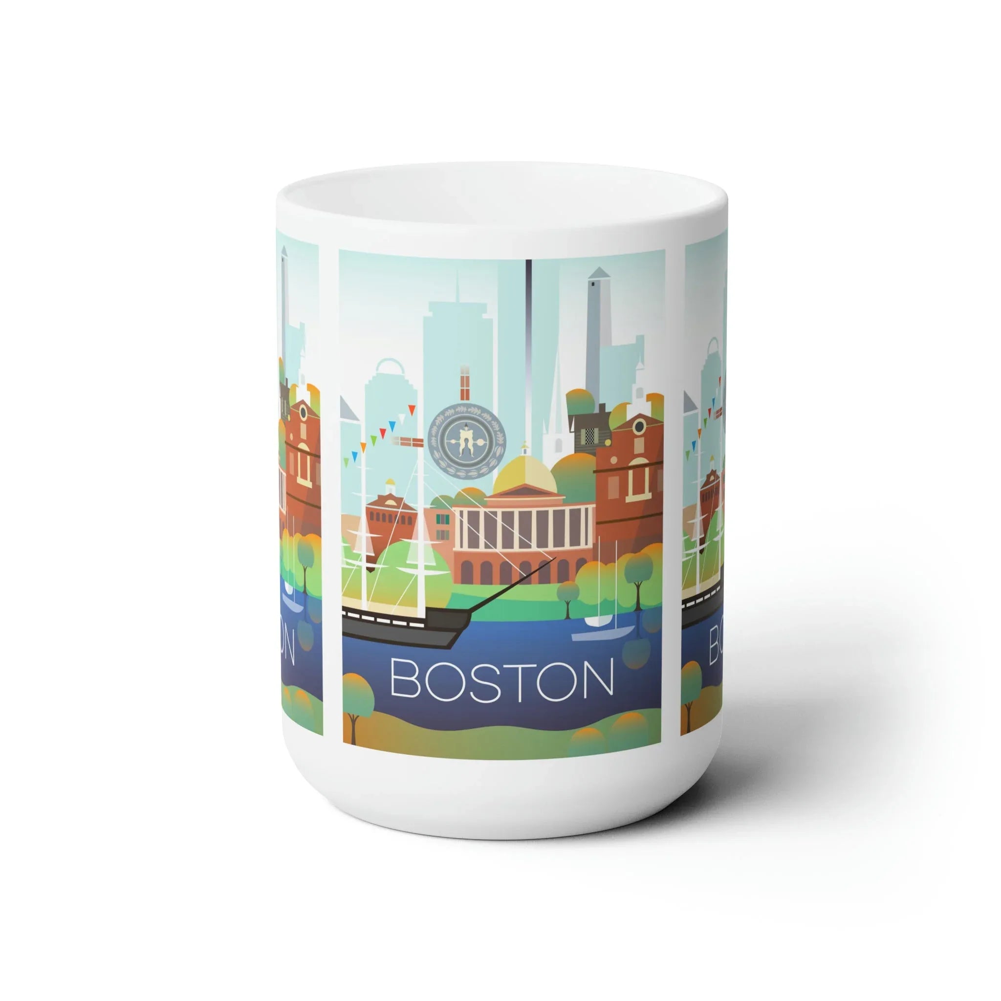 Boston Ceramic Mug 11oz or 15oz - BIG FRENCHIES