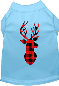Buffalo Check Deer Pet Shirt
