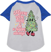 Merry Everything Pet Raglan Shirt