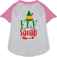 Elf Squad Pet Raglan Shirt