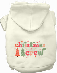 Cutesy Christmas Crew Pet Hoodie