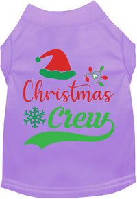 Traditional Christmas Crew Pet Shirt
