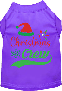 Traditional Christmas Crew Pet Shirt