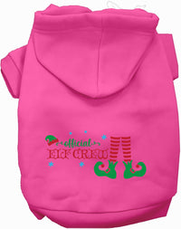 Elf Crew Christmas Pet Hoodie