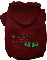 Elf Crew Christmas Pet Hoodie