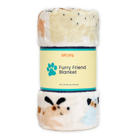 Pooches & Pups Pet Fleece Blanket