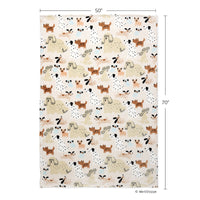 Pooches & Pups Pet Fleece Blanket