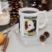 ROADSIDE MUGS - Illinois Cattle Feeders Meeting WPA Ceramic Mug 11oz - BIG FRENCHIES