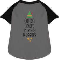 Cotton Headed Ninny Muggins Pet Raglan Shirt