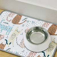 Cats Meow Pet Bowl Mat