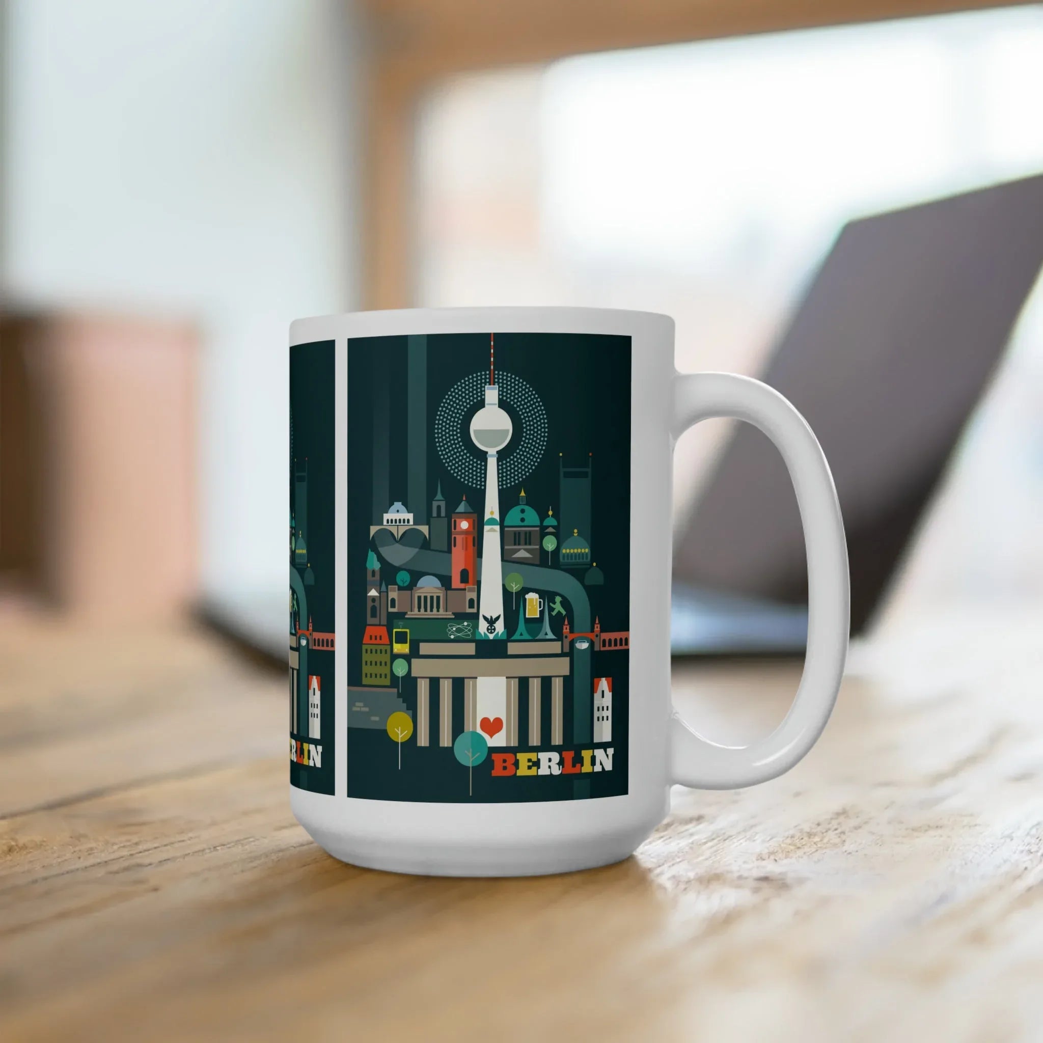 Berlin Ceramic Mug 11oz or 15oz - BIG FRENCHIES