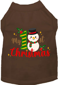My 1st Christmas Pet Shirt