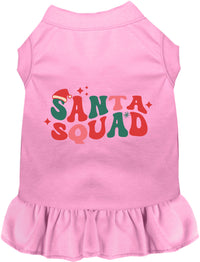 Santa Squad Pet Dress