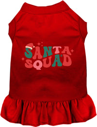 Santa Squad Pet Dress
