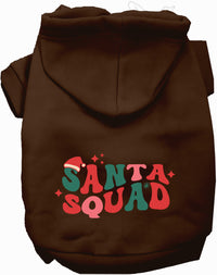 Santa Squad Christmas Pet Hoodie