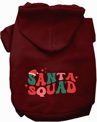 Santa Squad Christmas Pet Hoodie