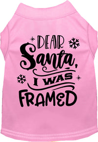 I was Framed! Pet Shirt