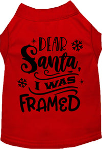 I was Framed! Pet Shirt