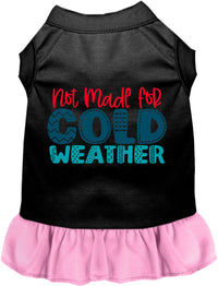 Not Made for Cold Weather Pet Dress