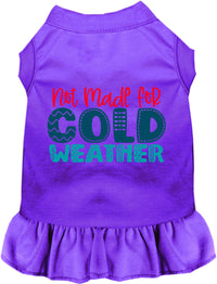 Not Made for Cold Weather Pet Dress