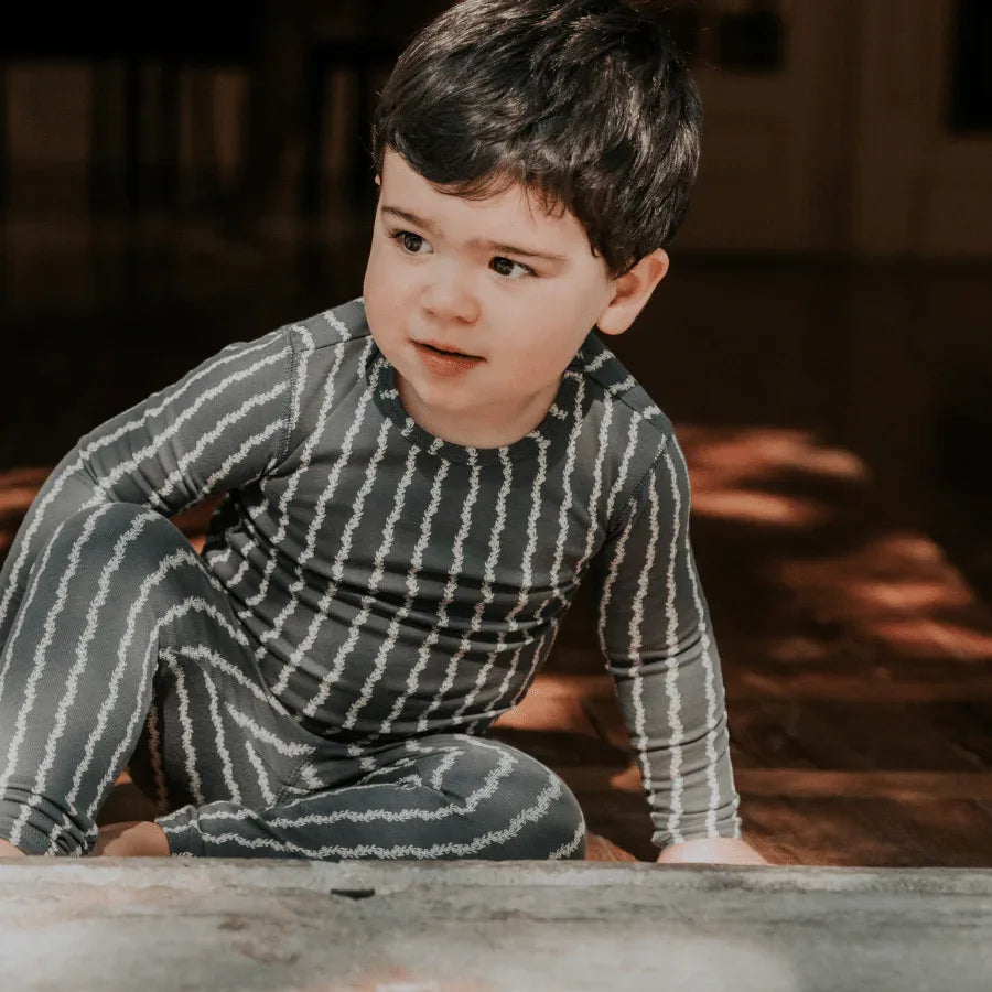 The Printed Romper - Linear Stem - BIG FRENCHIES