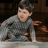 The Printed Romper -  Linear Stem